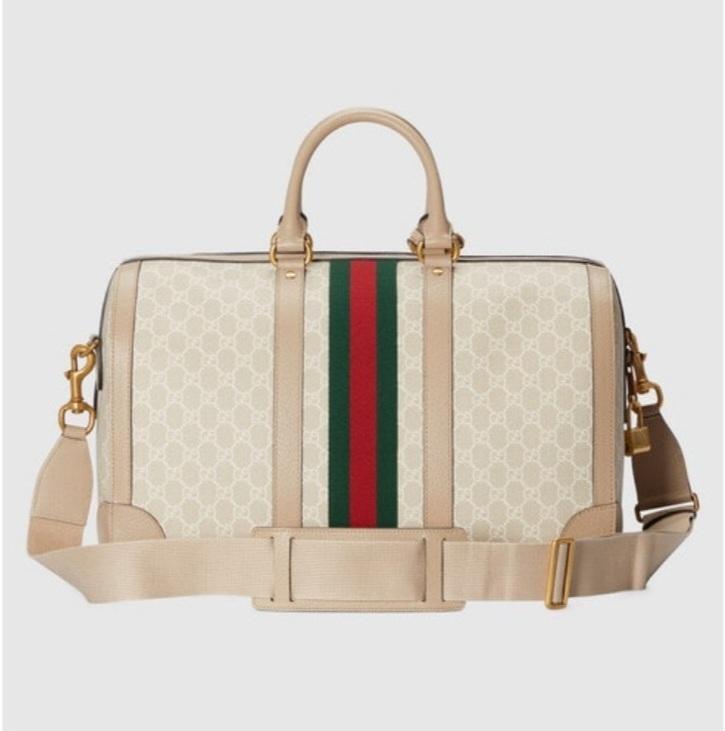 グッチ ベージュ Beige トラベルバッグ メンズ  724642 UULDT 9684