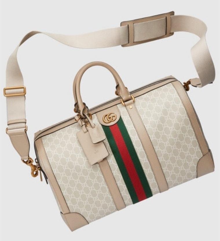 グッチ ベージュ Beige トラベルバッグ メンズ  724642 UULDT 9684