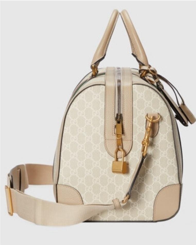 グッチ ベージュ Beige トラベルバッグ メンズ  724642 UULDT 9684