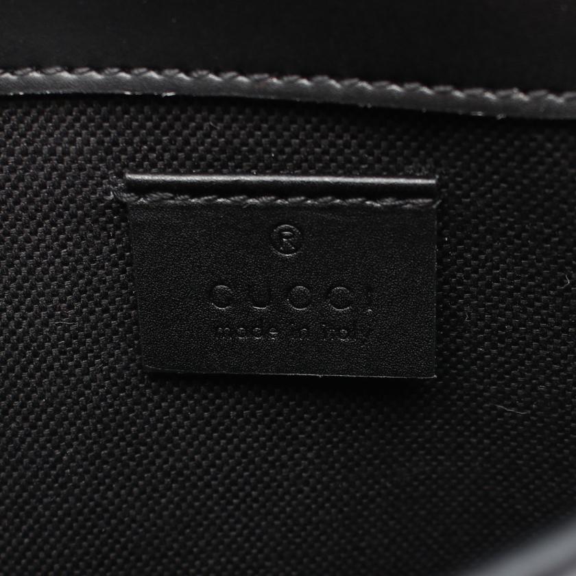 グッチ GUCCI GGスプリーム ウエストバッグ ボディバッグ PVC レザー ブラック マルチカラー 598113 K5RLN 1095