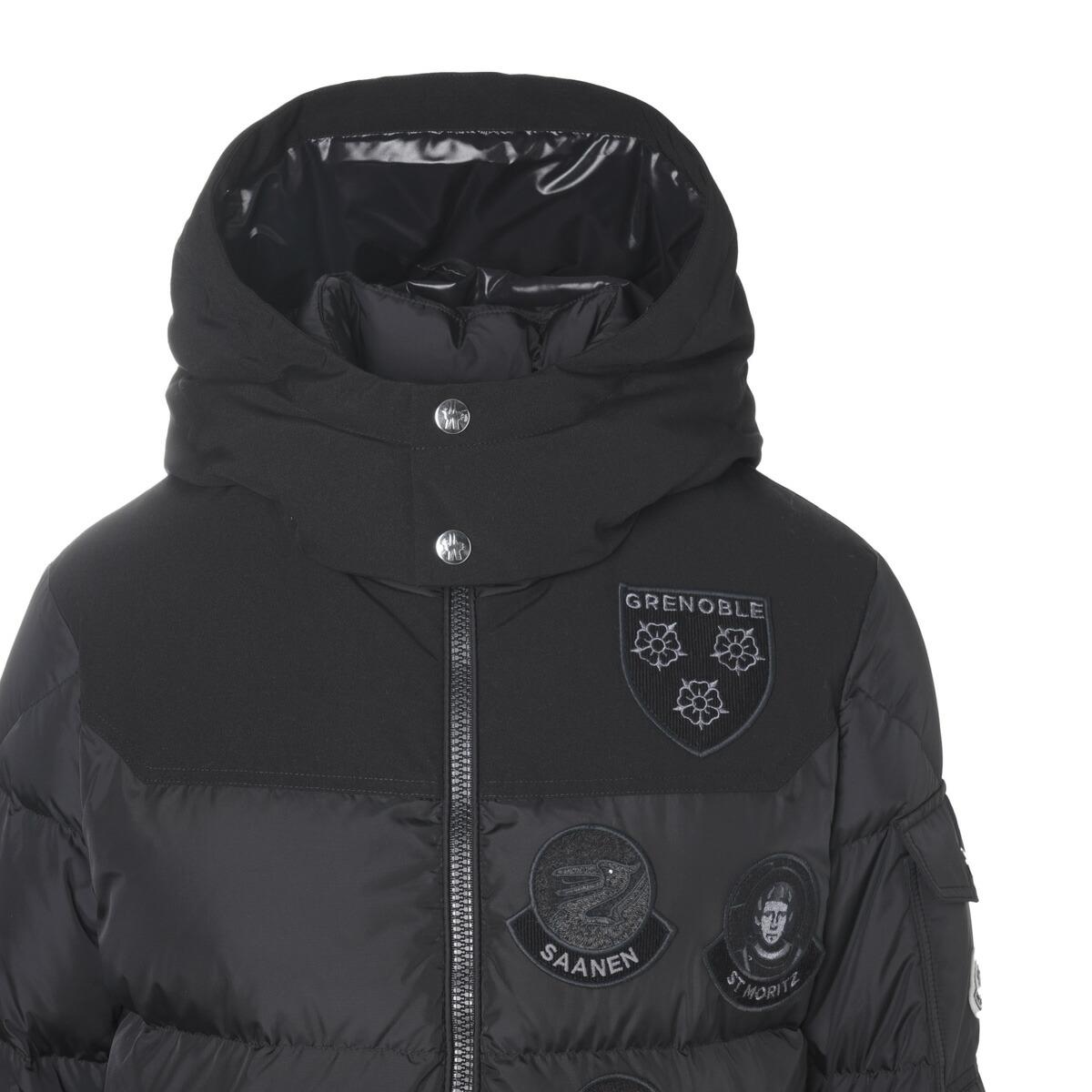 モンクレール MONCLER ダウンジャケット ブラック レディース hyoseris 1a00032 68352 999