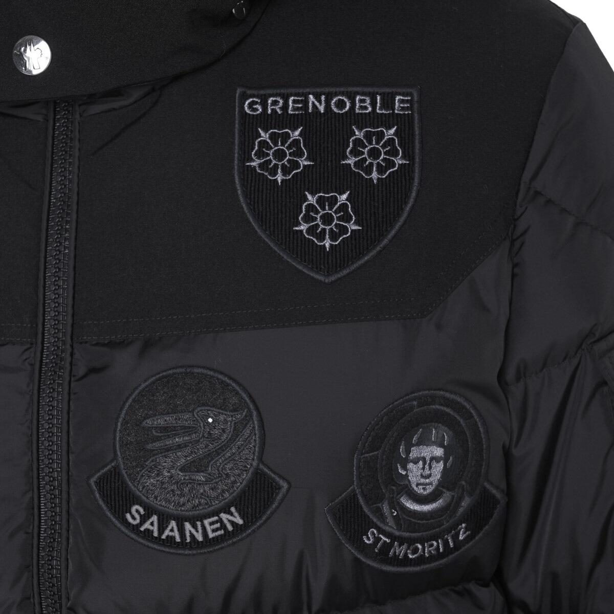 モンクレール MONCLER ダウンジャケット ブラック レディース hyoseris 1a00032 68352 999