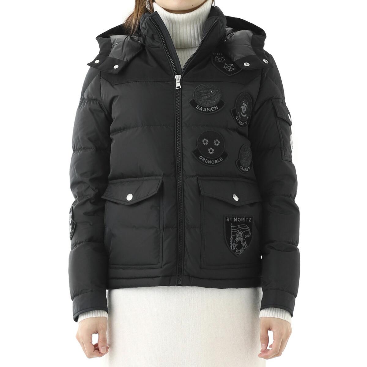 モンクレール MONCLER ダウンジャケット ブラック レディース hyoseris 1a00032 68352 999