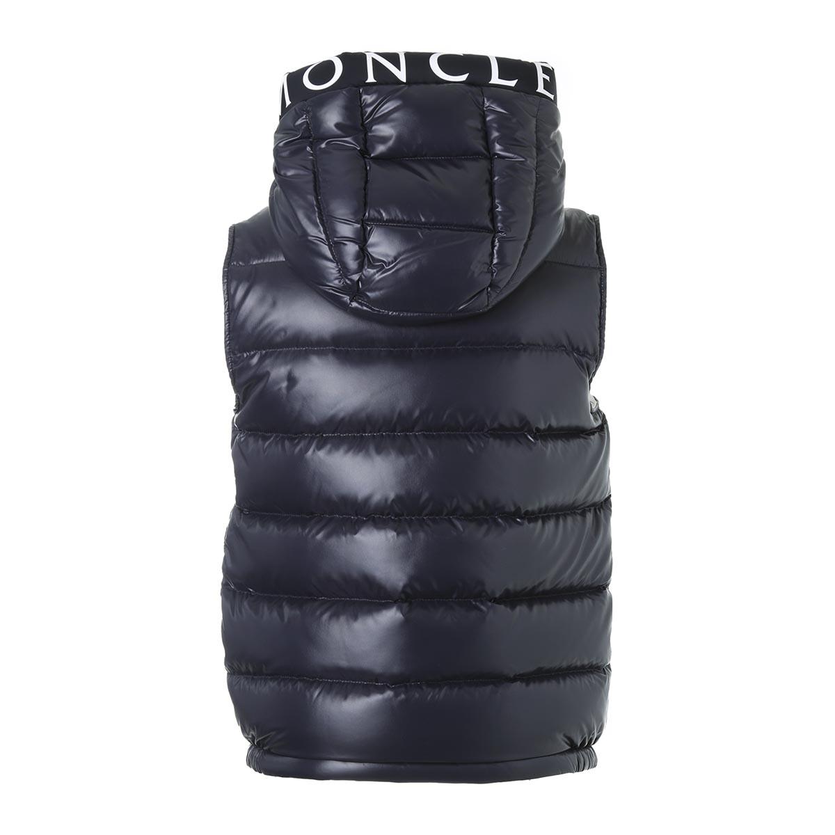 モンクレール MONCLER ダウンベスト ブルー レディース montreuil 1a00101 68950 742