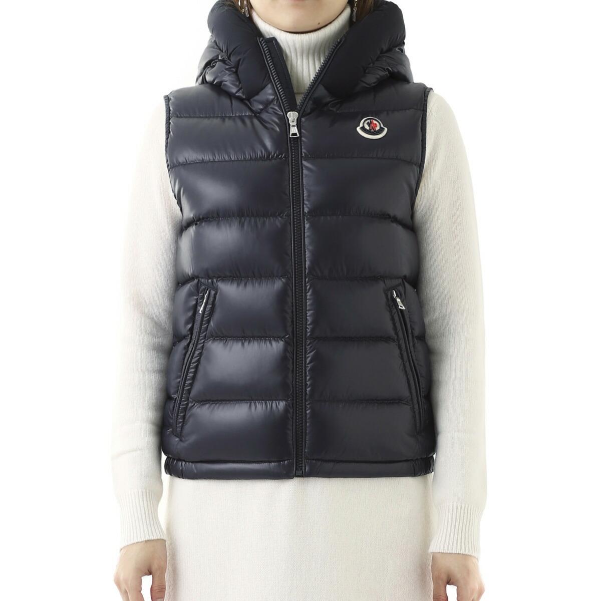 モンクレール MONCLER ダウンベスト ブルー レディース montreuil 1a00101 68950 742