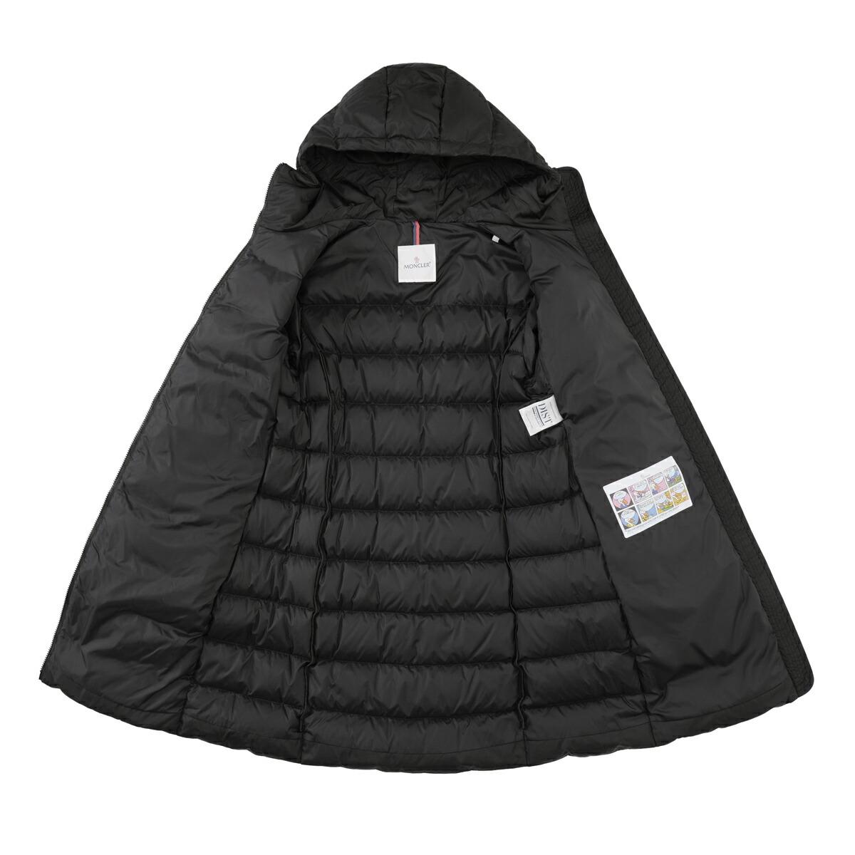 モンクレール MONCLER ダウンコート ブラック レディース dombes 1c00046 539zd 999