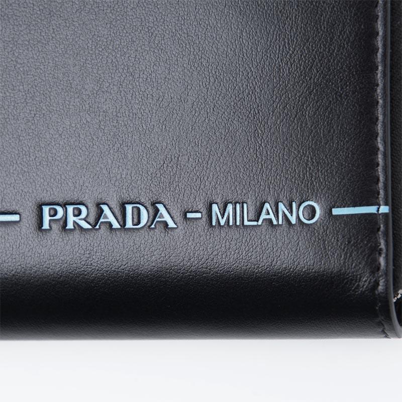 プラダ PRADA ラウンドファスナー 長財布 小銭入れ付き ブラック メンズ ウォレット 財布 ギフト プレゼント 2ml317 2bay f0002 CITY SPORT シティ スポーツ