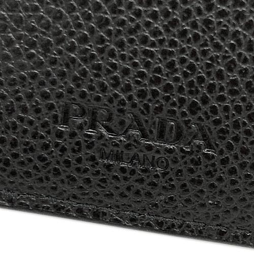 プラダ メンズ 二つ折り財布 札入れ ネロ アウトレット 2MO912