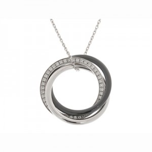 カルティエネックレス Cartier 貴金属･宝石 トリニティネックレス トリニティネックレス/ホワイトゴールド/セラミック/ダイヤモンド B3045500