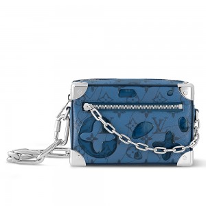 ルイヴィトン Louis Vuitton ミニソフトトランク ショルダーバッグ M22588