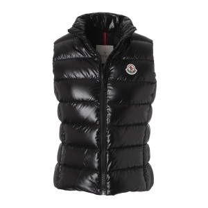 モンクレール MONCLER ダウンベスト ブラック レディース ghany 4832905 68950 032