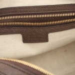 グッチ GUCCI ジャンボGG ショルダーバッグ キャンバス レザー ベージュ ダークブラウン マルチカラー 675891 UKMDG 2570
