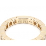 カルティエ  Cartier　ラニエールリング　オールダイヤ　K18YG　ダイヤモンド B4045149