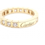 カルティエ  Cartier　ラニエールリング　オールダイヤ　K18YG　ダイヤモンド B4045149