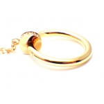 カルティエネックレス Cartier ジュスト アン クル ピンクゴールド　ダイヤモンド　B7224513