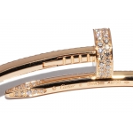 カルティエブレスレット K18PG ダイヤ2.26ct ジュストアンクル N6702112