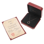 カルティエ CARTIER ジュスト アン クル ダイヤ ネックレス B3047000