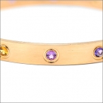 カルティエブレスレット  CARTIER ラブブレス マルチストーン  B6036500