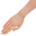 カルティエ ブレスレット ラブブレスSM パヴェ ダイヤ PG ピンクゴールド 18K 新型 パヴェセッティング バングル N6710716