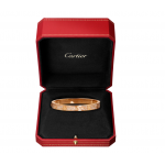 カルティエ LOVE BRACELET, DIAMOND-PAVED ブレスレット、パヴェダイヤモンド ピンクゴールド N6036917