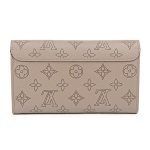 ルイヴィトン長財布 Louis Vuitton マヒナ レディース グレージュ系 M60144