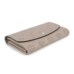 ルイヴィトン長財布 Louis Vuitton マヒナ レディース グレージュ系 M60144