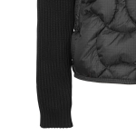 モンクレール MONCLER ダウン切り替え ジップアップ カーディガン ブラック 9b00025 m1124 999