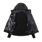 モンクレール MONCLER ダウン切り替え ジップアップ カーディガン ブラック 9b00025 m1124 999