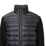 モンクレール MONCLER ダウン切り替え ジップアップ カーディガン ブラック メンズ 9b00006 m1122 999