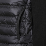 モンクレール MONCLER ダウン切り替え ジップアップ カーディガン ブラック メンズ 9b00006 m1122 999