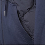 モンクレール MONCLER ダウン切り替え ジップアップパーカ ブルー 8g00013 899g9 778