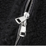 モンクレール MONCLER ジップアップパーカ ボアパーカ ブラック 8g00023 89a5v 999
