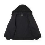 モンクレール MONCLER ジップアップパーカ ボアパーカ ブラック 8g00023 89a5v 999