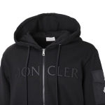 モンクレール MONCLER ジップアップパーカ ブラック メンズ 8g00006 89a2l 999