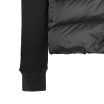 モンクレール MONCLER ダウン切り替え ジップアップパーカ ブラック メンズ 8g00035 809kz 999