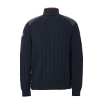 モンクレール MONCLER ダウン切り替え ジップアップ カーディガン ブルー 9b00001 m1509 742