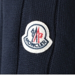 モンクレール MONCLER ダウン切り替え ジップアップ カーディガン ブルー 9b00001 m1509 742