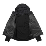 モンクレール グルノーブル MONCLER GRENOBLE ダウン切り替え ジップアップ カーディガン ブラック メンズ 9b00002 m1124 999