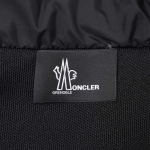 モンクレール グルノーブル MONCLER GRENOBLE ダウン切り替え ジップアップ カーディガン ブラック メンズ 9b00002 m1124 999
