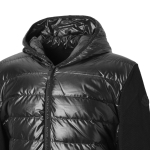 モンクレール MONCLER ダウン切り替え ジップアップ カーディガン ブラック 9b00004 m1113 999