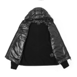 モンクレール MONCLER ダウン切り替え ジップアップ カーディガン ブラック 9b00004 m1113 999
