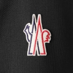 モンクレール グルノーブル MONCLER GRENOBLE ダウン切り替え ニットブルゾン ブラック 9b00008 c9043 999