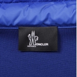 モンクレール グルノーブル MONCLER GRENOBLE ダウン切り替え ジップアップパーカ ブルー 8g00027 80093 755