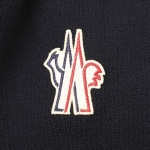 モンクレール グルノーブル MONCLER GRENOBLE ダウン切り替え ジップアップカーディガン ブルー メンズ 9b00004 94778 771