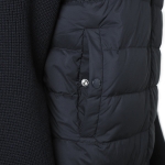 モンクレール MONCLER ダウン入りジップカーディガン パディング入りジップアップのカーディガン ブルー 9b00005 m1131 769