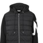 モンクレール MONCLER ダウン入りジップパーカ パディングフード付カーディガン 9b00009 m1131 999