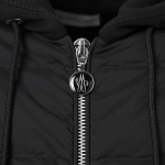モンクレール MONCLER ダウン入りジップパーカ パディングフード付カーディガン 9b00009 m1131 999