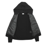 モンクレール MONCLER ダウン入りジップパーカ パディングフード付カーディガン 9b00009 m1131 999