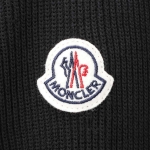 モンクレール MONCLER ダウン切り替え ジップアップニット ブラック 9b00005 m1367 999