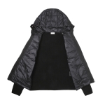 モンクレール MONCLER ダウン切り替え ジップアップニット ブラック 9b00005 m1367 999